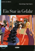 Cover-Bild zum Titel 'Ein Star in Gefahr (Niveau A2). Mit Audio-CD' von 'Dorothea Herrmann'