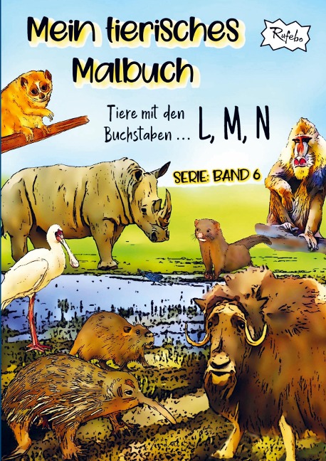 Mein tierisches Malbuch - Rufebo