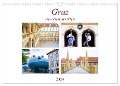 Graz - eine Stadt mit Flair (Wandkalender 2024 DIN A3 quer), CALVENDO Monatskalender - Nina Schwarze