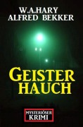 Cover-Bild zum Titel 'Mysteriöser Krimi: Geisterhauch' von 'Alfred Bekker, W. A. Hary'