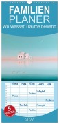 Cover-Bild zum Titel 'Familienplaner 2027 - Wo Wasser Träume bewahrt mit 5 Spalten (Wandkalender, 21 x 45 cm) CALVENDO' von 'Anne Seltmann'