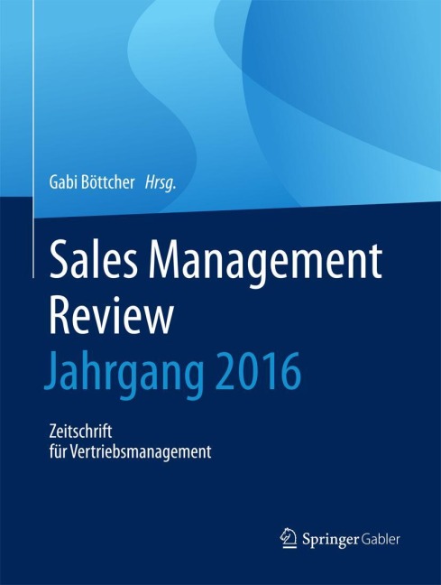 Sales Management Review - Jahrgang 2016 - 