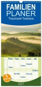 Cover-Bild zum Titel 'Familienplaner 2027 - Traumziel Toskana mit 5 Spalten (Wandkalender, 21 x 45 cm) CALVENDO' von 'M. Scott'