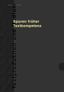 Cover-Bild zum Titel 'Spuren früher Textkompetenz' von 'Anne von Gunten'