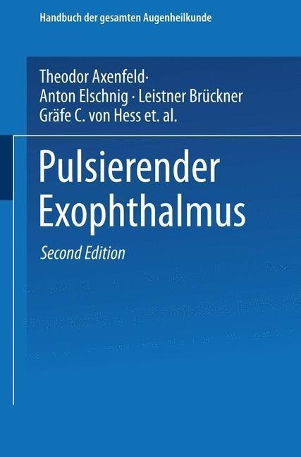 Pulsierender Exophthalmus - Leistner Brückner Gräfe, Carl Hubert Sattler
