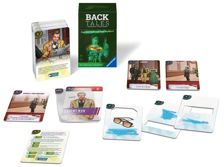 Back Tales Die Smaragd-Hochzeit - Kartenspiel ab 12 Jahre - 