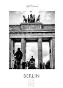 Cover-Bild zum Titel 'Berlin schwarz-weiss Kalender 2026 - Wandkalender | Fotokalender Deutschland 59x42cm Grosses Format - Eleganter Schwarz-Weiß-Print mit beeindruckenden Berlin-Motiven' von 'H. W. Schawe'