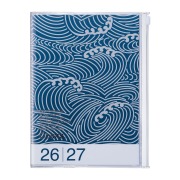 Cover-Bild zum Titel 'MARK'S 2026/27 Diary A5 Pattern // Wave Navy' von ''