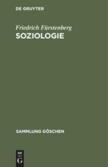 Soziologie - Friedrich Fürstenberg