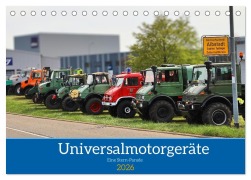 Cover-Bild zum Titel 'Universalmotorgeräte Eine Stern-Parade (Tischkalender 2026 DIN A5 quer), CALVENDO Monatskalender' von 'Günther Geiger'