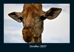 Cover-Bild zum Titel 'Giraffen 2027 Fotokalender DIN A4' von 'Tobias Schmitt, Kevin Heber'