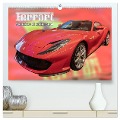 Ferrari - Synonym für Motorsport (hochwertiger Premium Wandkalender 2025 DIN A2 quer), Kunstdruck in Hochglanz - 