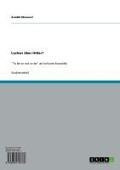 Cover-Bild zum Titel 'Lachen über Hitler?' von 'Asadeh Mansouri'