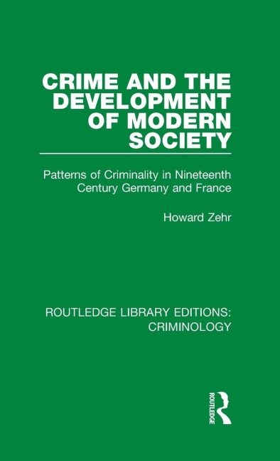 Crime and the Development of Modern Society - Howard Zehr