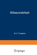 Cover-Bild zum Titel 'Bilanzwahrheit' von 'Carl Zimmerer'