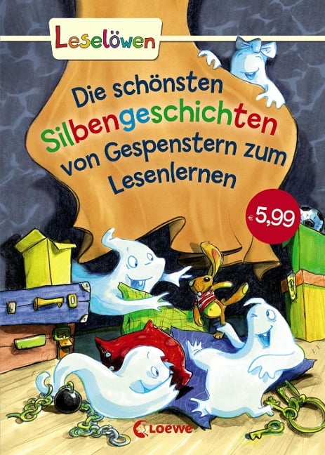 Leselöwen - Das Original - Die schönsten Silbengeschichten von Gespenstern zum Lesenlernen - 