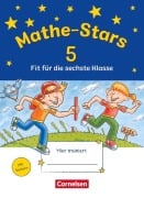 Cover-Bild zum Titel 'Mathe-Stars - Fit für die 6. Klasse. Übungsheft' von 'Barbara Eiband, Stefan Kobr, Eva Nagai'