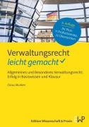 Cover-Bild zum Titel 'Verwaltungsrecht - leicht gemacht' von 'Claus Murken'