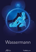 Sternzeichen Wassermann Notizbuch | Designed by Alfred Herler - Herler Books¿