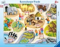 Cover-Bild zum Titel 'Ravensburger Kinderpuzzle - Erstes Zählen bis 5 - 8-17 Teile Rahmenpuzzle für Kinder ab 3 Jahren' von ''
