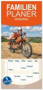 Cover-Bild zum Titel 'Familienplaner 2026 - Wilde50er mit 5 Spalten (Wandkalender, 21 x 45 cm) CALVENDO' von 'Frank Kremer & Richard Kiefer'