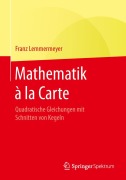 Cover-Bild zum Titel 'Mathematik à la Carte' von 'Franz Lemmermeyer'