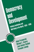 Cover-Bild zum Titel 'Democracy and Development' von 'Adam Przeworski, Jose Antonio Cheibub, Michael E. Alvarez'