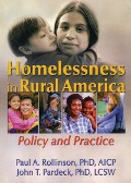 Cover-Bild zum Titel 'Homelessness in Rural America' von 'John A. Pardeck, Paul A Rollinson'