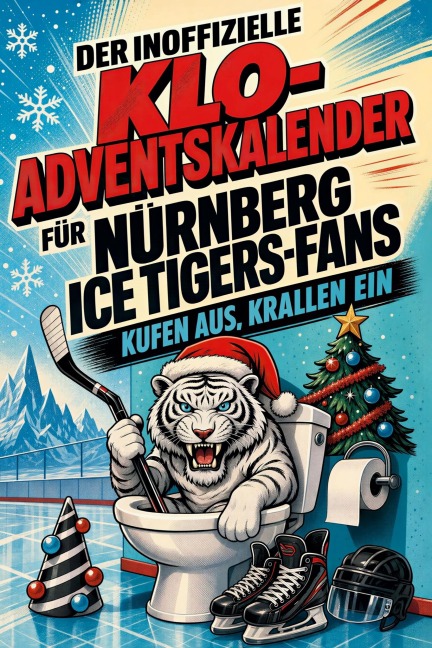 Der inoffizielle Klo-Adventskalender für Nürnberg Ice Tigers-Fans - David Becker