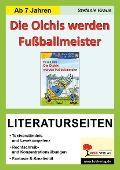 Cover-Bild zum Titel 'Die Olchis werden Fußballmeister - Literaturseiten' von 'Stefanie Kraus'
