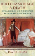 Cover-Bild zum Titel 'Birth, Marriage, and Death' von 'David Cressy'