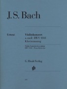 Cover-Bild zum Titel 'Konzert für Violine und Orchester a-moll BWV 1041' von 'Johann Sebastian Bach'