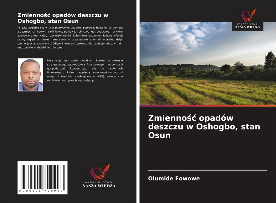 Zmienno¿¿ opadów deszczu w Oshogbo, stan Osun - Olumide Fowowe