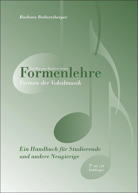 Formenlehre. Formen der Vokalmusik - Barbara Dobretsberger