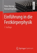 Cover-Bild zum Titel 'Einführung in die Festkörperphysik' von 'Peter Herzog, Konrad Kopitzki'
