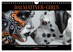 Cover-Bild zum Titel 'Dalmatinergirls (Wandkalender 2026 DIN A4 quer), CALVENDO Monatskalender' von 'Cathrin Illgen'