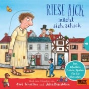 Cover-Bild zum Titel 'Riese Rick macht sich schick' von 'Axel Scheffler, Julia Donaldson'