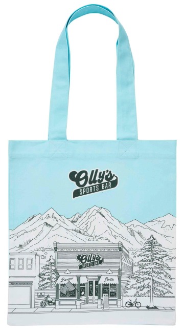 Main Street Tote Bag 'Green Valley Olly's Sports Bar' - 