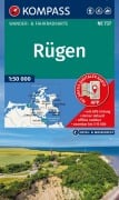 Cover-Bild zum Titel 'KOMPASS Wanderkarte 737 Rügen 1:50.000' von ''