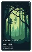 Cover-Bild zum Titel 'Walden oder vom Leben in den Wäldern' von 'H. D. Thoreau'