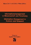 Cover-Bild zum Titel 'Informationsmanagement in Wissenschaft und Forschung' von ''