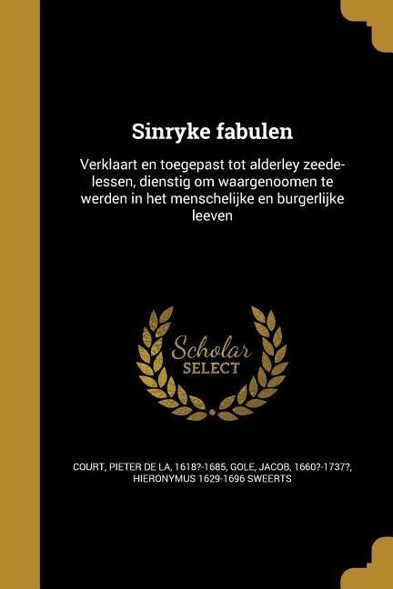 Sinryke fabulen - Hieronymus Sweerts