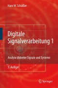 Cover-Bild zum Titel 'Digitale Signalverarbeitung 1' von 'Hans W. Schüßler'