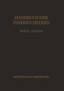Cover-Bild zum Titel 'Zirkulationsorgane Mediastinum · Zwerchfell Luftwege · Lungen · Pleura' von 'G. V. Bergmann, H. Eppinger, F. Külbs, Edmund Meyer, R. Staehelin'