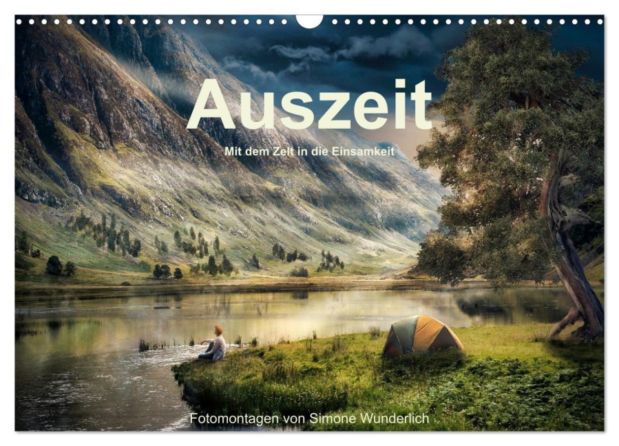 Kurze Auszeit (Wandkalender 2026 DIN A3 quer), CALVENDO Monatskalender - Simone Wunderlich