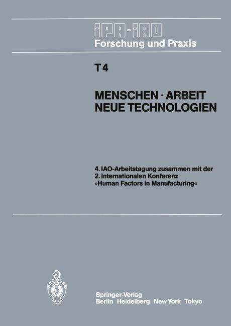 Menschen · Arbeit Neue Technologien - 