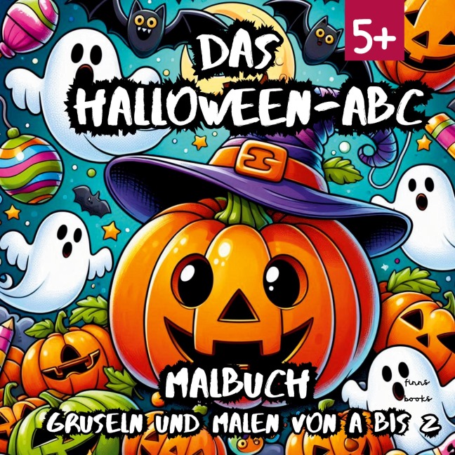Das Halloween-ABC Malbuch - Finn Avery