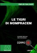 Cover-Bild zum Titel 'Le tigri di Mompracem' von 'Emilio Salgari'