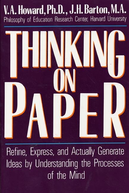 Thinking on Paper - V a Howard