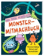 Cover-Bild zum Titel 'Das total verrückte Monster-Mitmachbuch' von 'Nicola Berger'